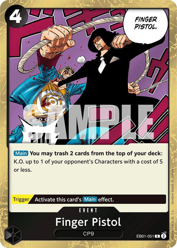Finger Pistol [Extra Booster: Memorial Collection] | Eastridge Sports Cards & Games