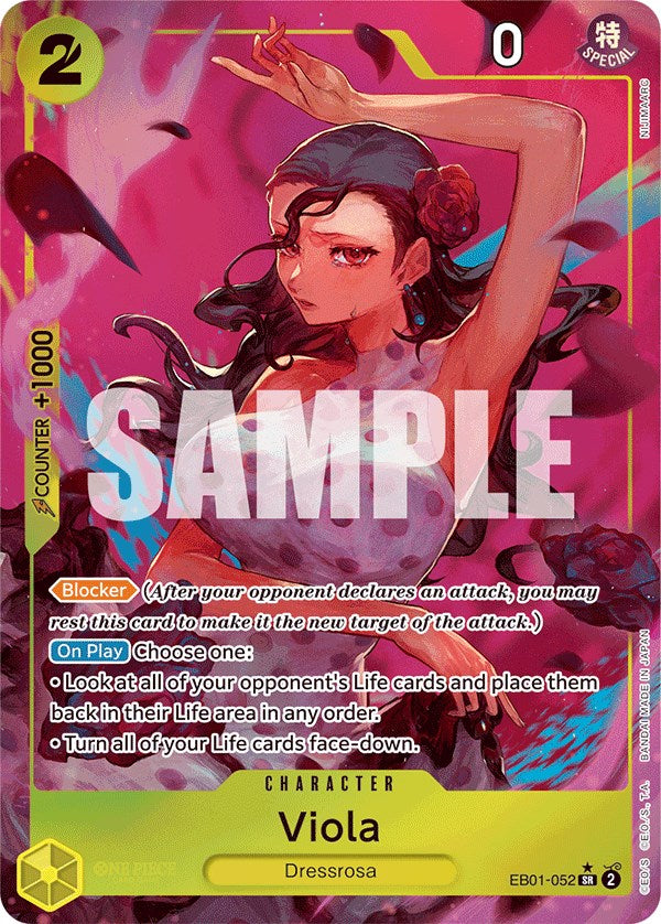Viola (Alternate Art) [Extra Booster: Memorial Collection] | Eastridge Sports Cards & Games