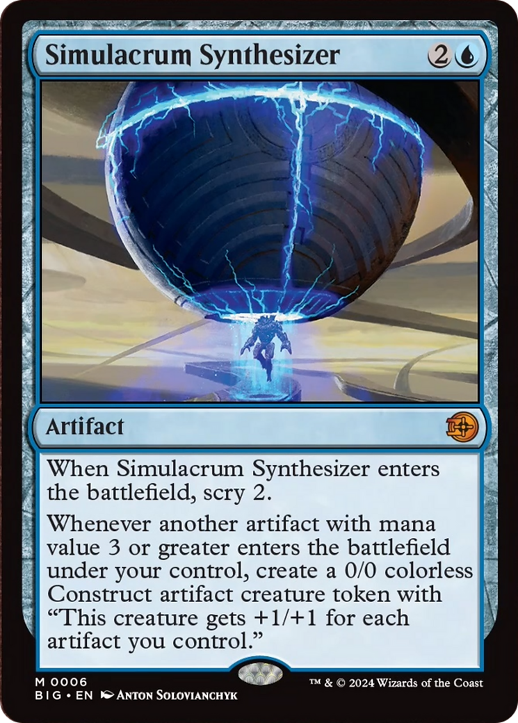 Simulacrum Synthesizer [Outlaws of Thunder Junction: The Big Score] | Eastridge Sports Cards & Games