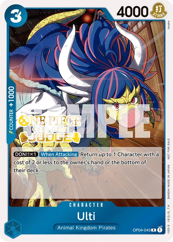 Ulti (Judge Pack Vol. 3) [One Piece Promotion Cards] | Eastridge Sports Cards & Games
