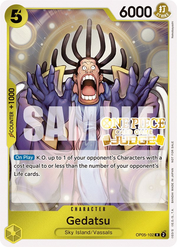 Gedatsu (Judge Pack Vol. 3) [One Piece Promotion Cards] | Eastridge Sports Cards & Games