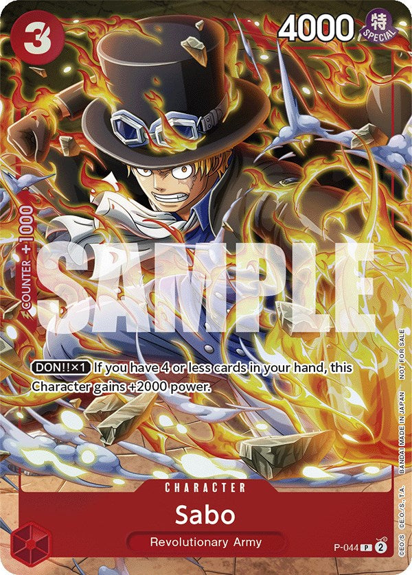 Sabo (Event Pack Vol. 4) [One Piece Promotion Cards] | Eastridge Sports Cards & Games