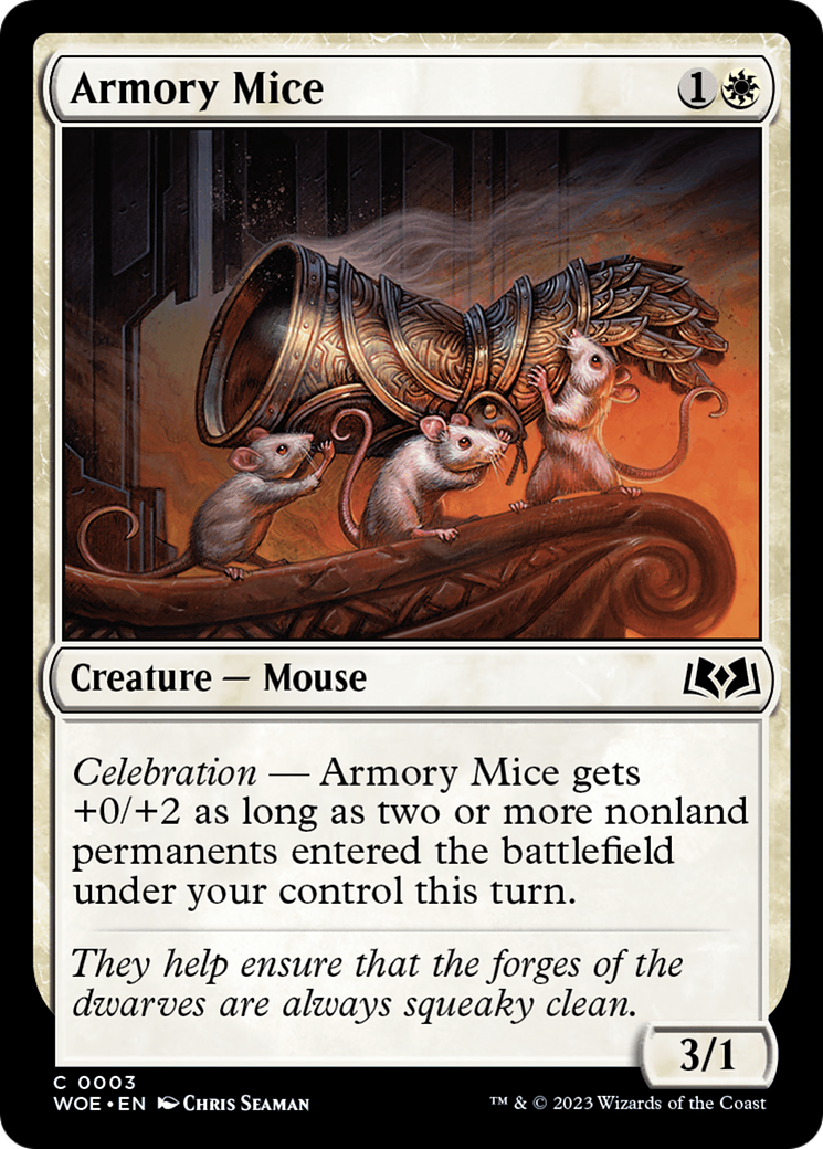 Armory Mice [Wilds of Eldraine] | Eastridge Sports Cards & Games