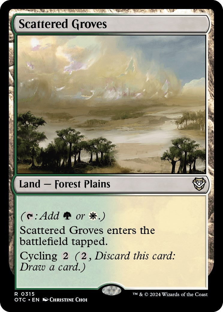 Scattered Groves [Outlaws of Thunder Junction Commander] | Eastridge Sports Cards & Games