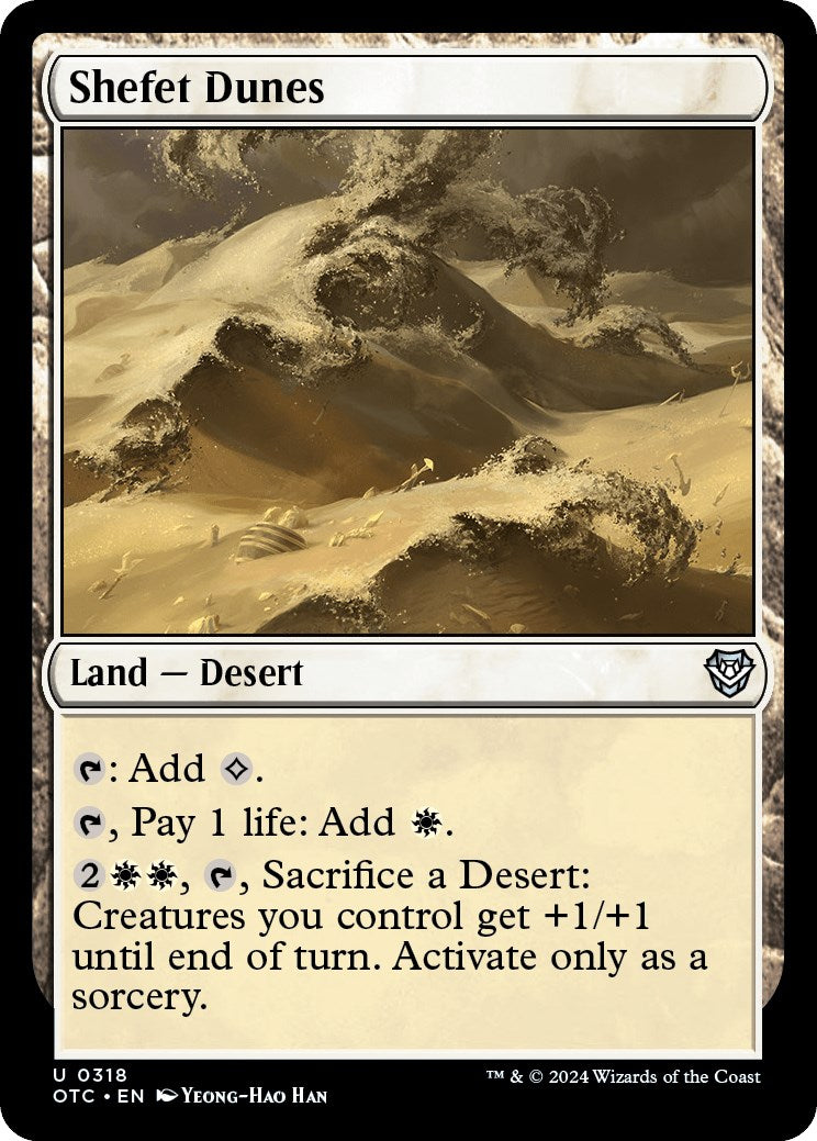 Shefet Dunes [Outlaws of Thunder Junction Commander] | Eastridge Sports Cards & Games