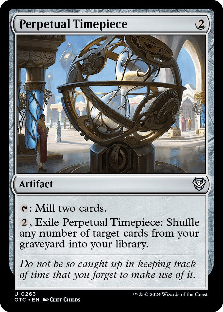 Perpetual Timepiece [Outlaws of Thunder Junction Commander] | Eastridge Sports Cards & Games