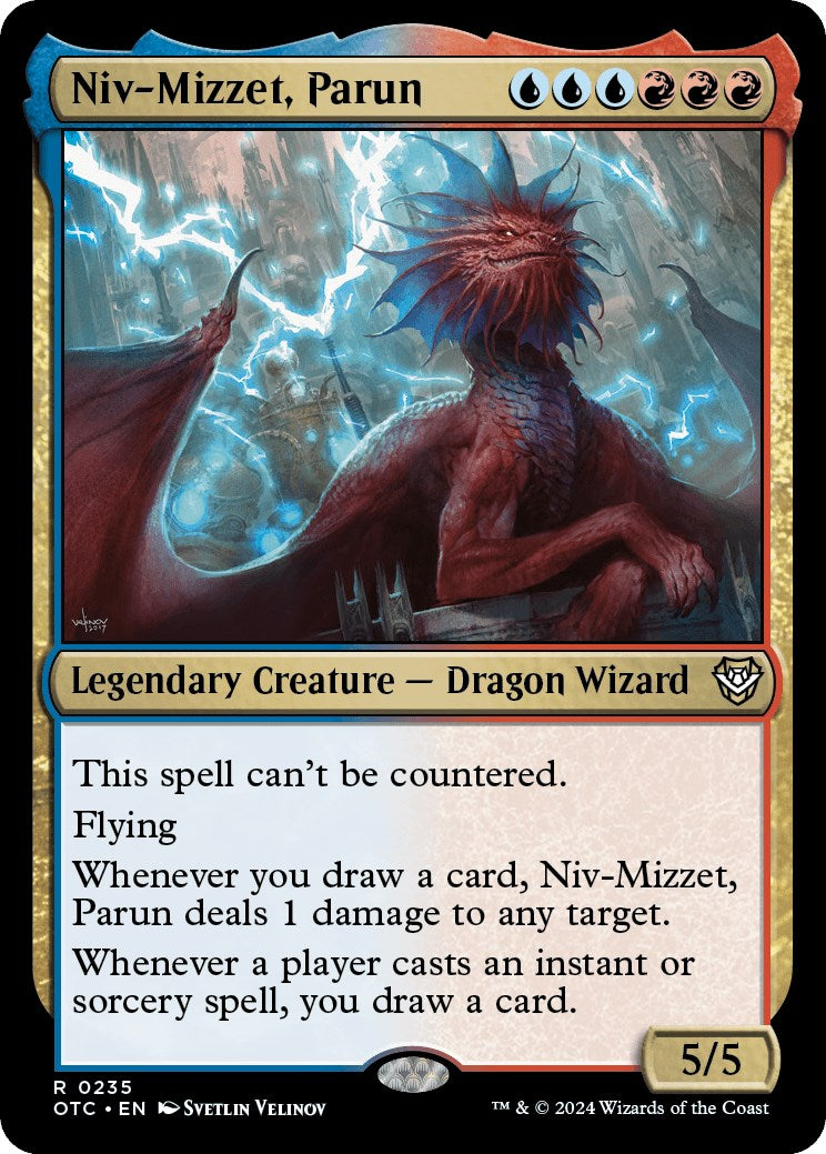 Niv-Mizzet, Parun [Outlaws of Thunder Junction Commander] | Eastridge Sports Cards & Games