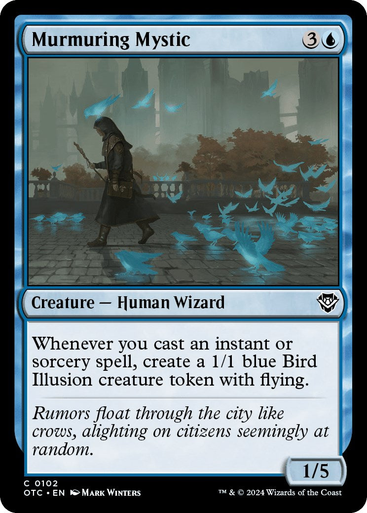 Murmuring Mystic [Outlaws of Thunder Junction Commander] | Eastridge Sports Cards & Games