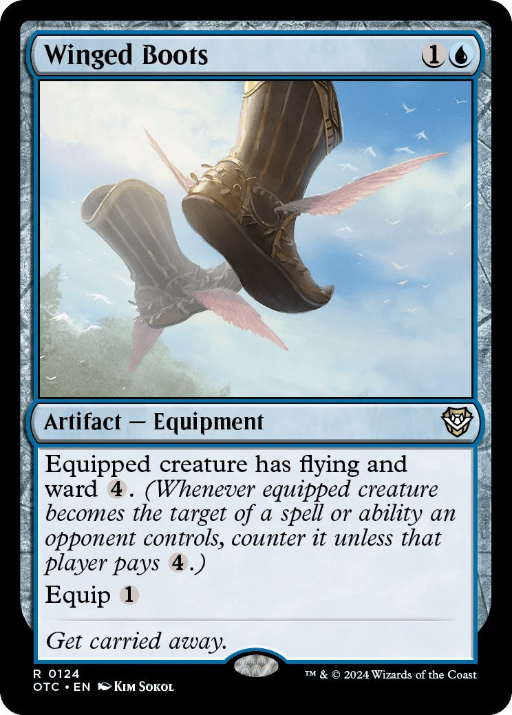 Winged Boots [Outlaws of Thunder Junction Commander] | Eastridge Sports Cards & Games