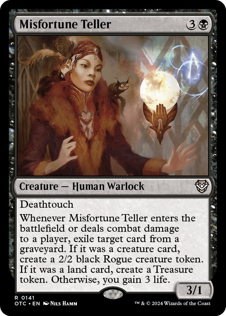 Misfortune Teller [Outlaws of Thunder Junction Commander] | Eastridge Sports Cards & Games
