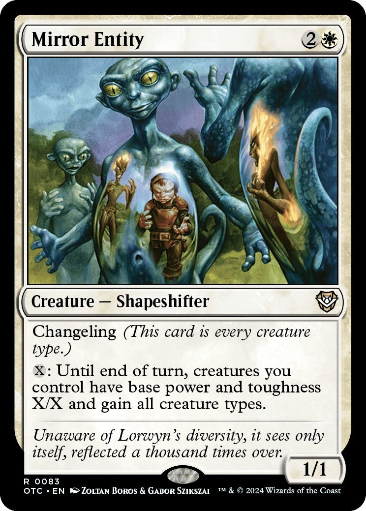 Mirror Entity [Outlaws of Thunder Junction Commander] | Eastridge Sports Cards & Games