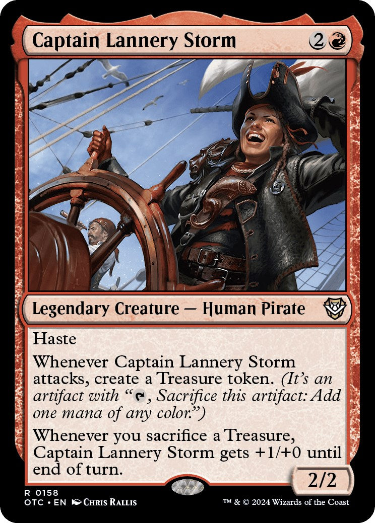Captain Lannery Storm [Outlaws of Thunder Junction Commander] | Eastridge Sports Cards & Games