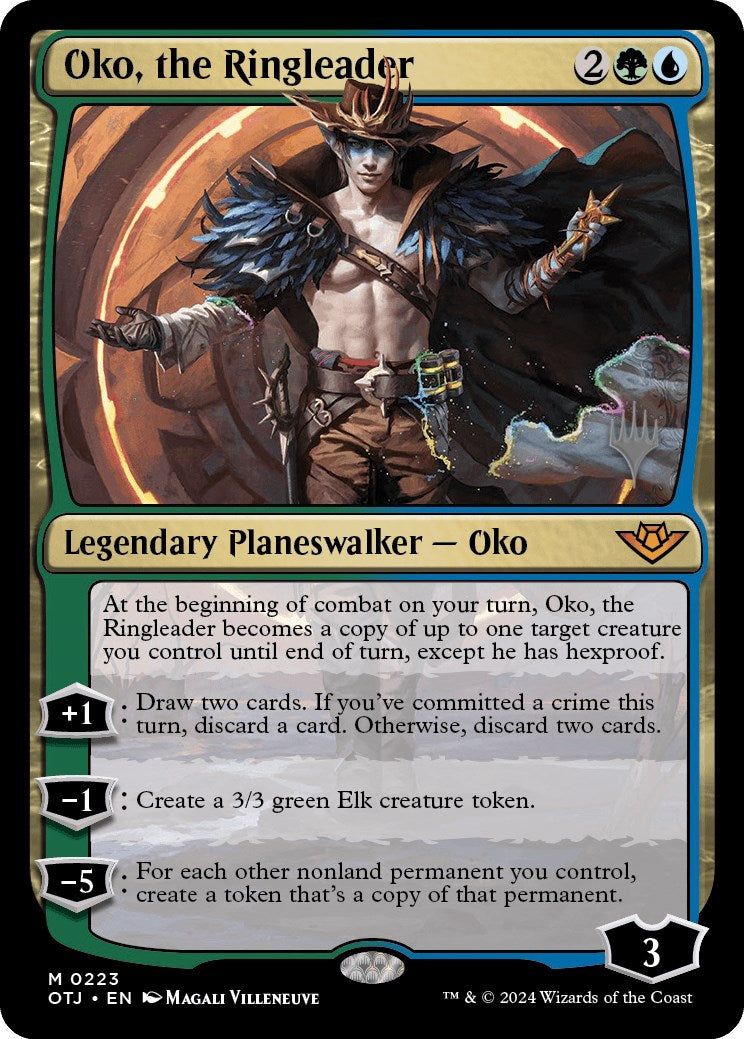 Oko, the Ringleader (Promo Pack) [Outlaws of Thunder Junction Promos] | Eastridge Sports Cards & Games