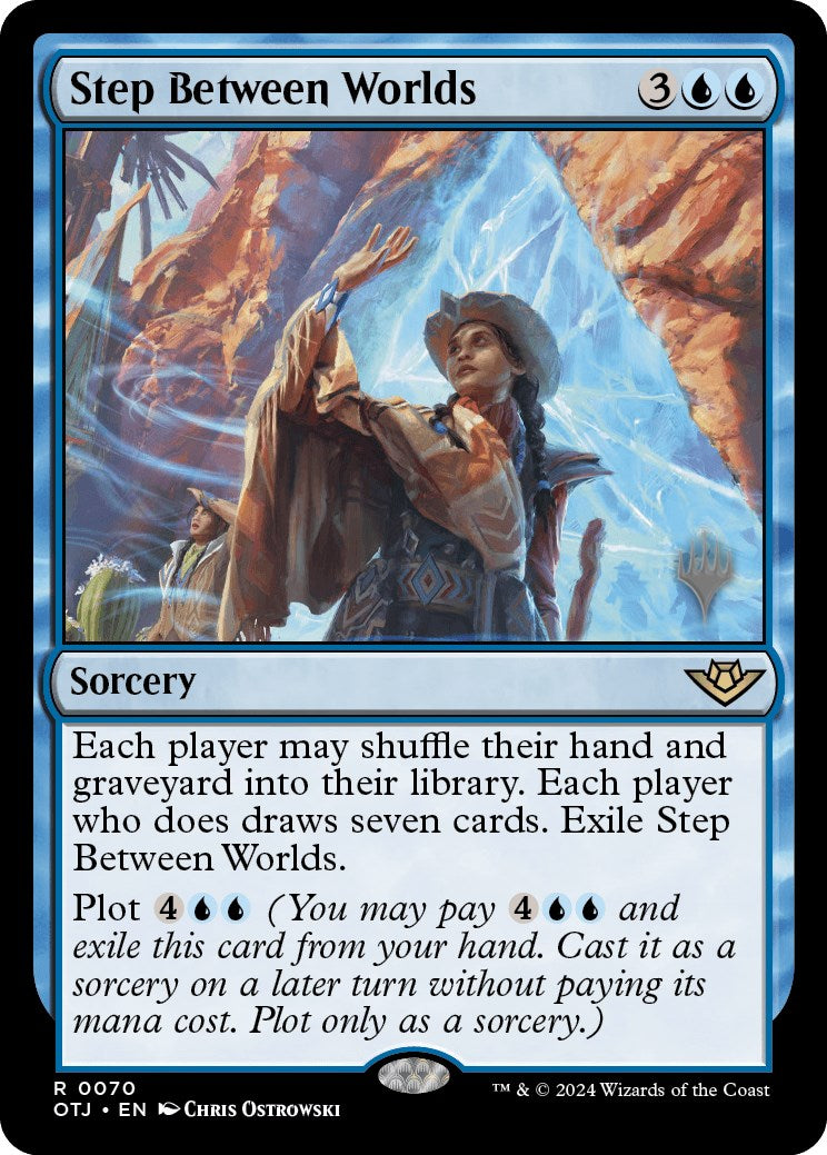 Step Between Worlds (Promo Pack) [Outlaws of Thunder Junction Promos] | Eastridge Sports Cards & Games