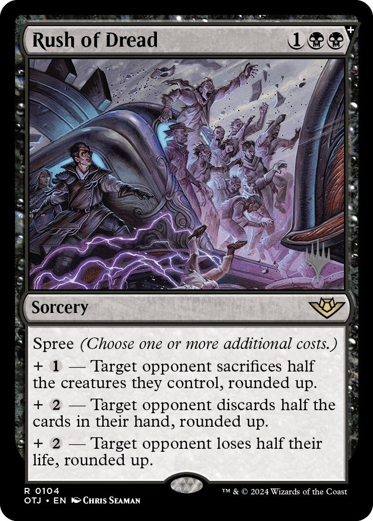 Rush of Dread (Promo Pack) [Outlaws of Thunder Junction Promos] | Eastridge Sports Cards & Games