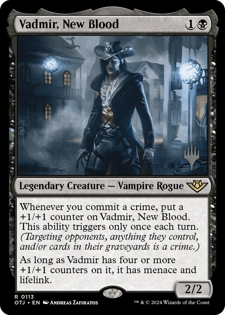 Vadmir, New Blood (Promo Pack) [Outlaws of Thunder Junction Promos] | Eastridge Sports Cards & Games
