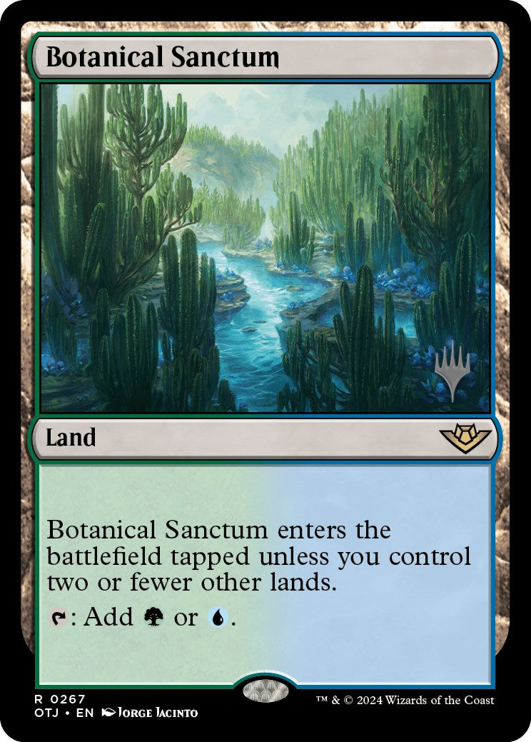 Botanical Sanctum (Promo Pack) [Outlaws of Thunder Junction Promos] | Eastridge Sports Cards & Games