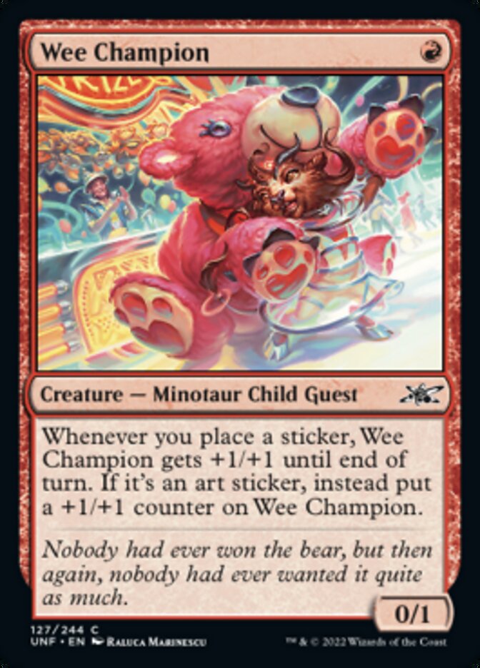 Wee Champion [Unfinity] | Eastridge Sports Cards & Games