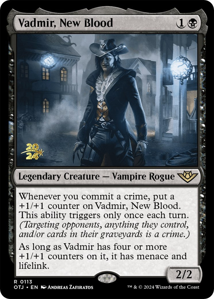 Vadmir, New Blood [Outlaws of Thunder Junction Prerelease Promos] | Eastridge Sports Cards & Games