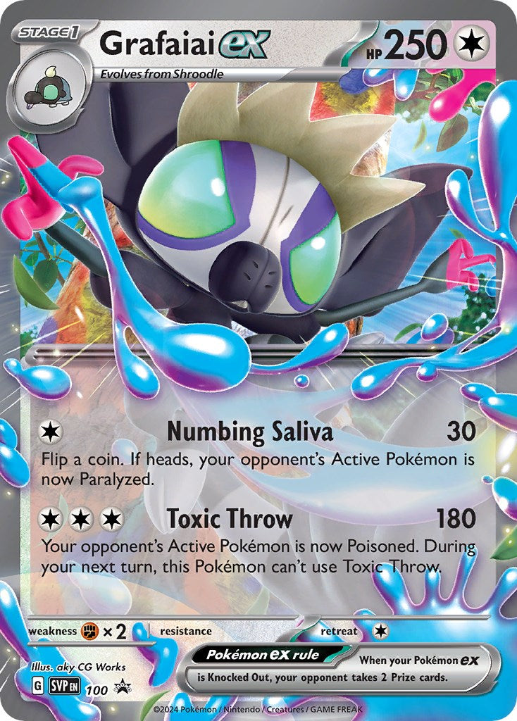 Grafaiai ex (100) [Scarlet & Violet: Black Star Promos] | Eastridge Sports Cards & Games