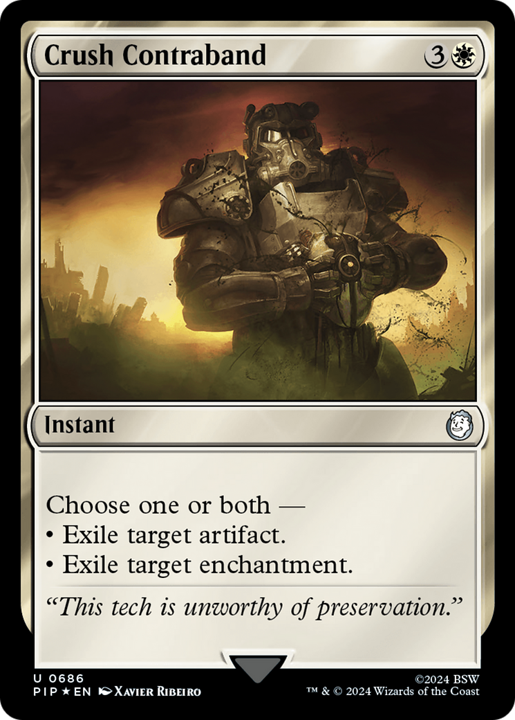 Crush Contraband (Surge Foil) [Fallout] | Eastridge Sports Cards & Games