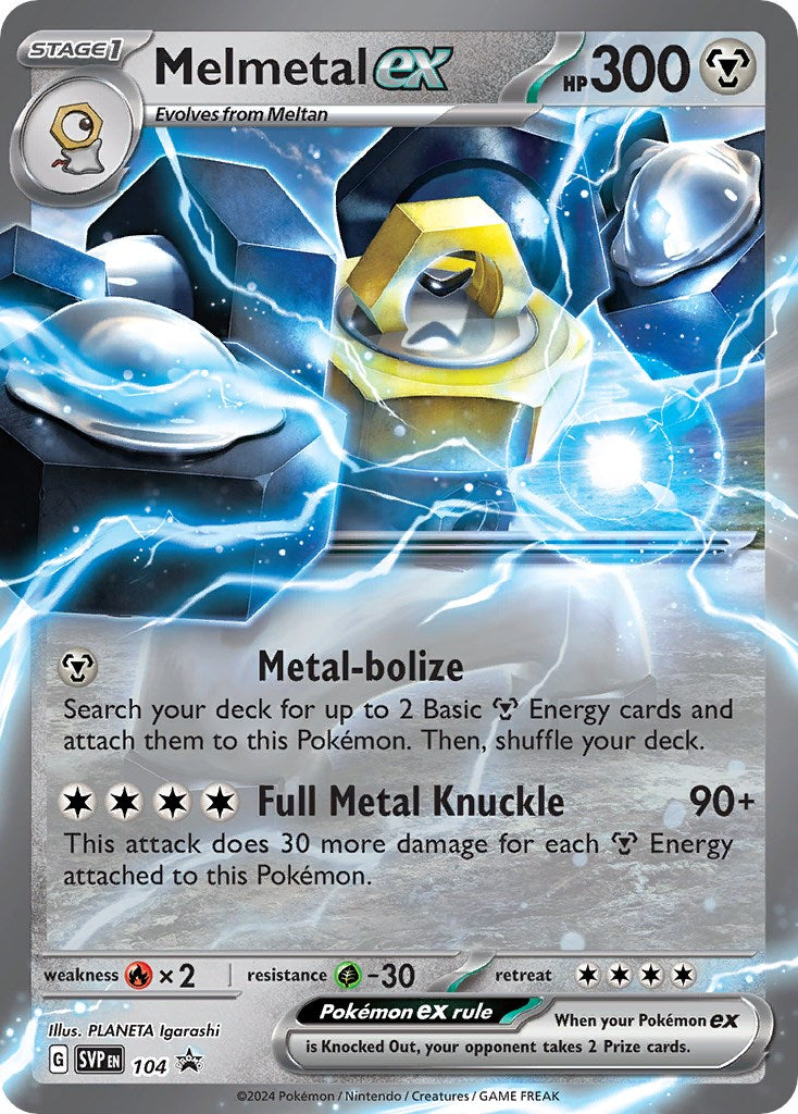 Melmetal ex (104) [Scarlet & Violet: Black Star Promos] | Eastridge Sports Cards & Games