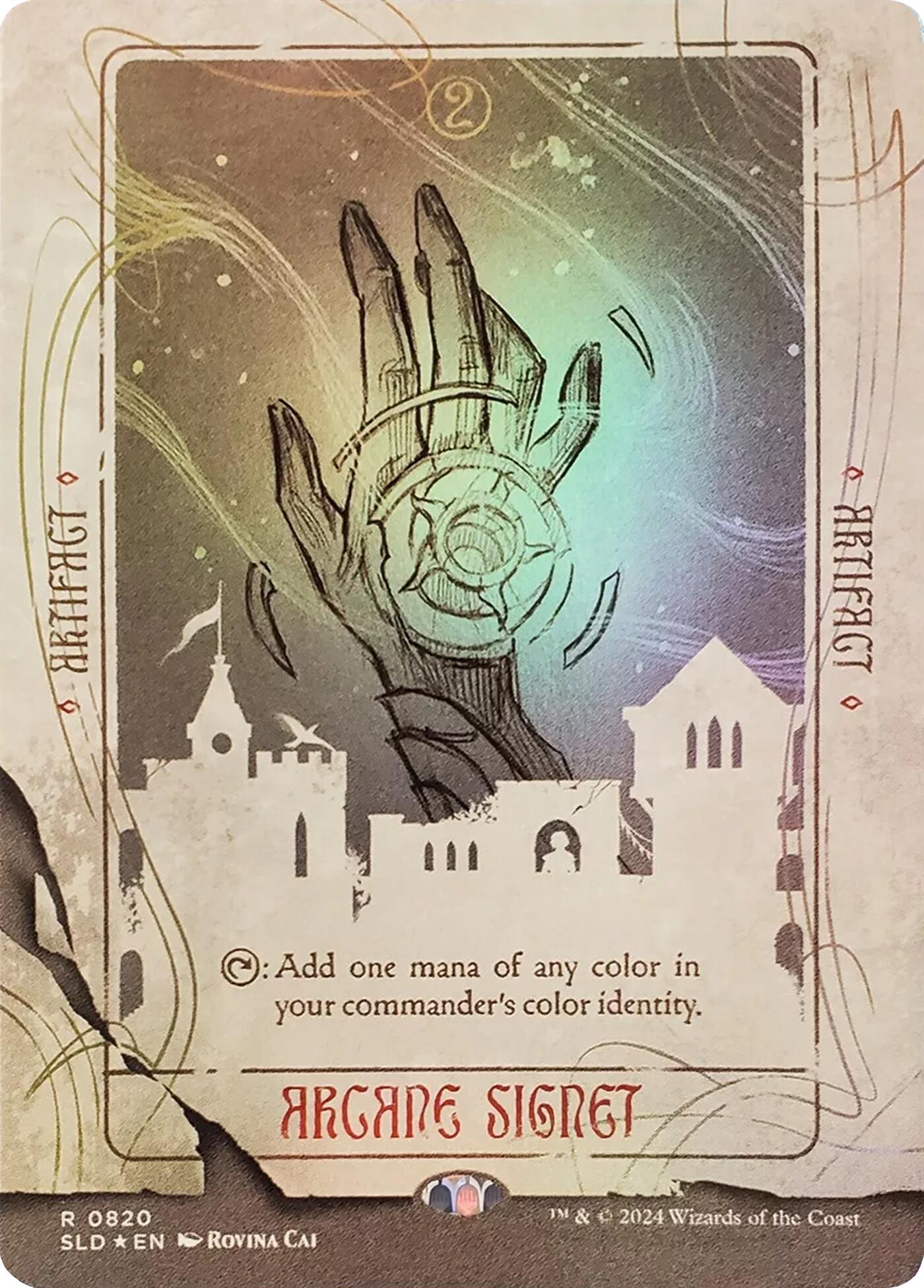 Arcane Signet (0820) (Rainbow Foil) [Secret Lair Drop Series] | Eastridge Sports Cards & Games