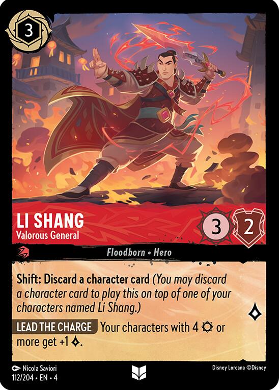 Li Shang - Valorous General (112/204) [Ursula's Return] | Eastridge Sports Cards & Games