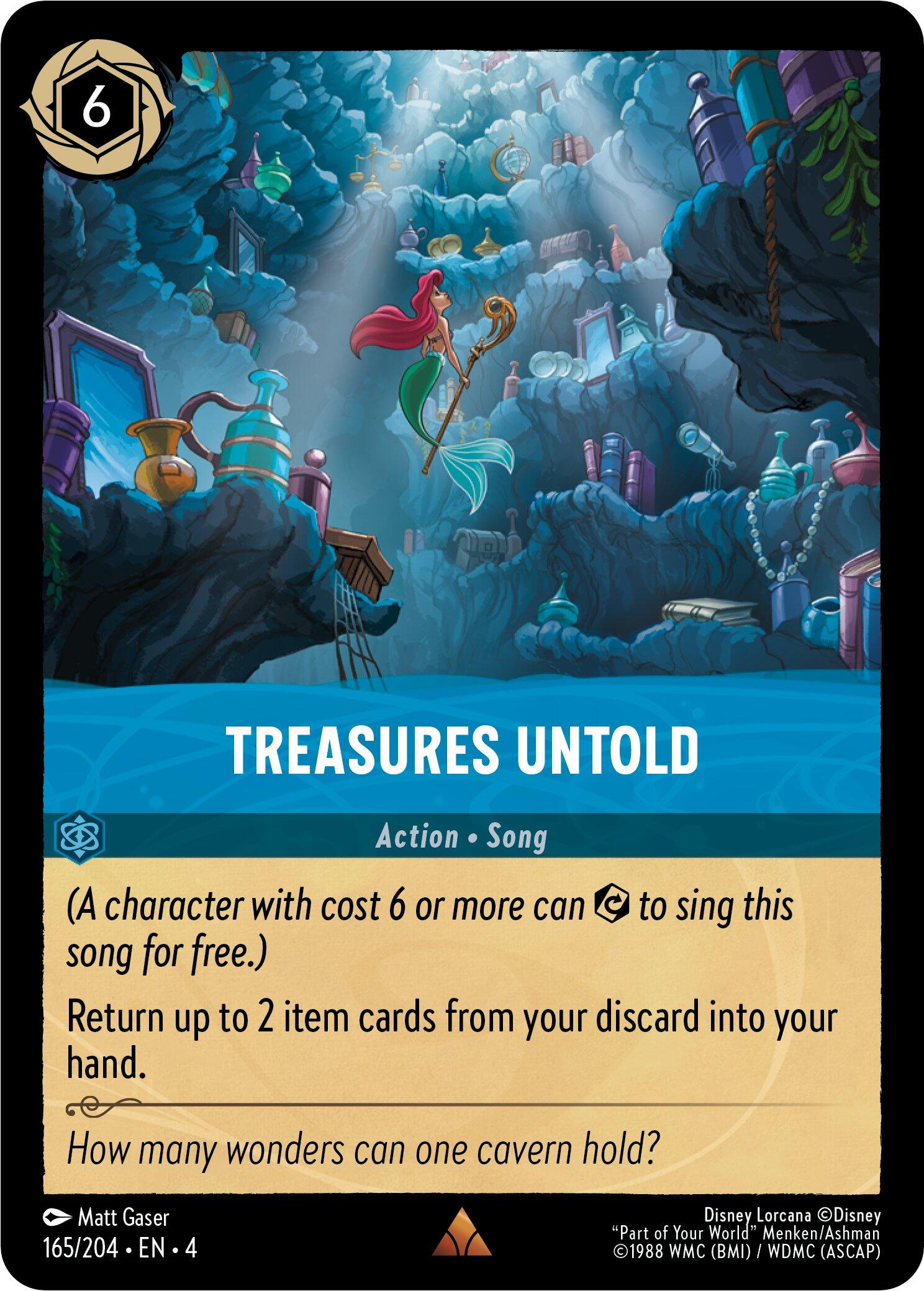 Treasures Untold (165/204) [Ursula's Return] | Eastridge Sports Cards & Games