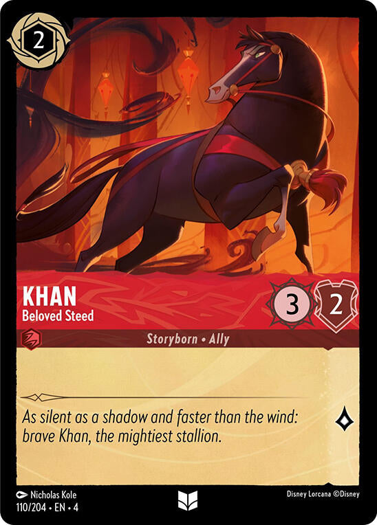 Khan - Beloved Steed (110/204) [Ursula's Return] | Eastridge Sports Cards & Games