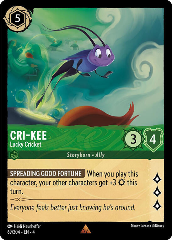 Cri-Kee - Lucky Cricket (69/204) [Ursula's Return] | Eastridge Sports Cards & Games