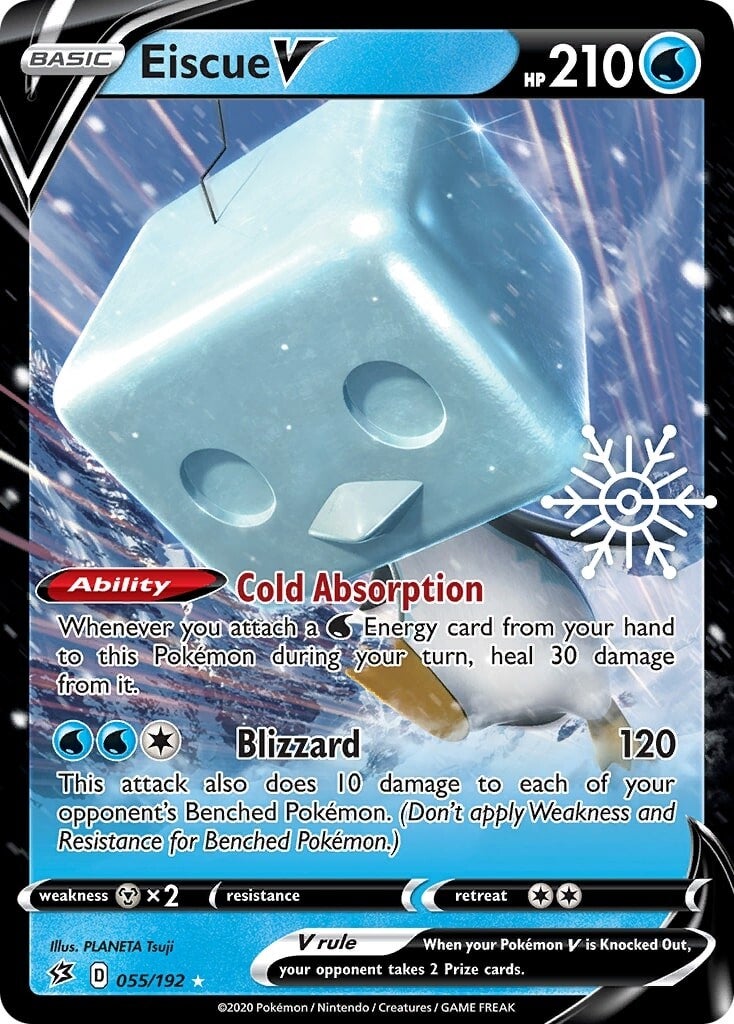 Eiscue V (055/192) (Holiday Calendar) [Sword & Shield: Rebel Clash] | Eastridge Sports Cards & Games