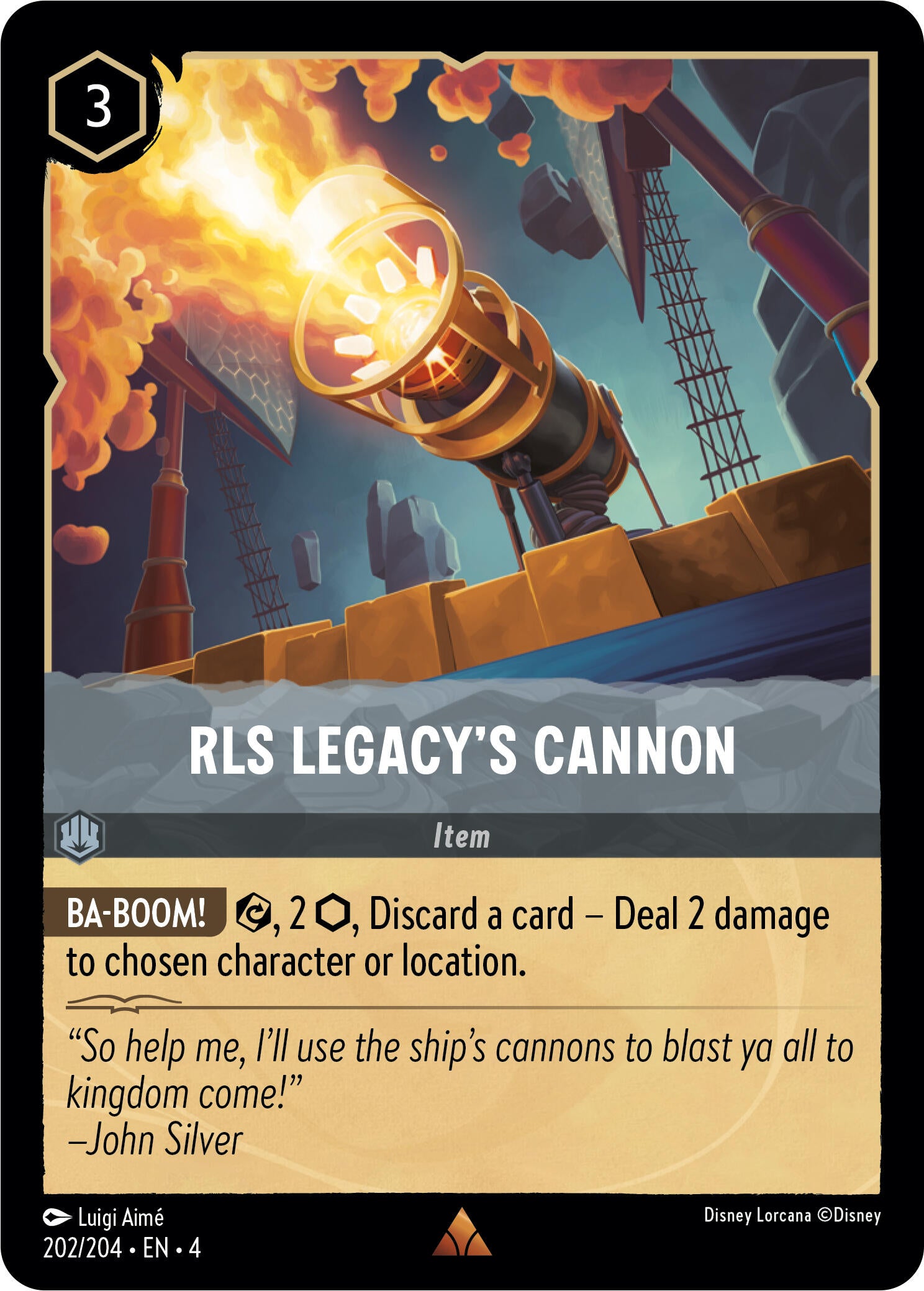 RLS Legacy's Cannon (202/204) [Ursula's Return] | Eastridge Sports Cards & Games