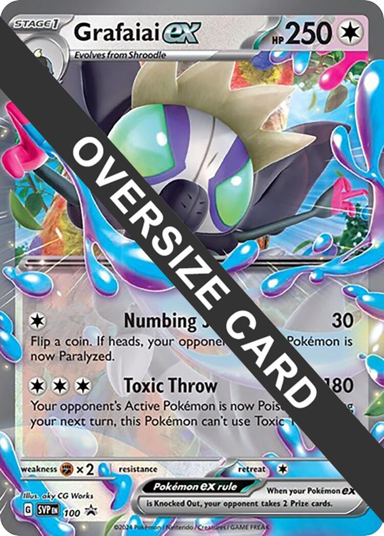 Grafaiai ex (100) (Jumbo Card) [Scarlet & Violet: Black Star Promos] | Eastridge Sports Cards & Games