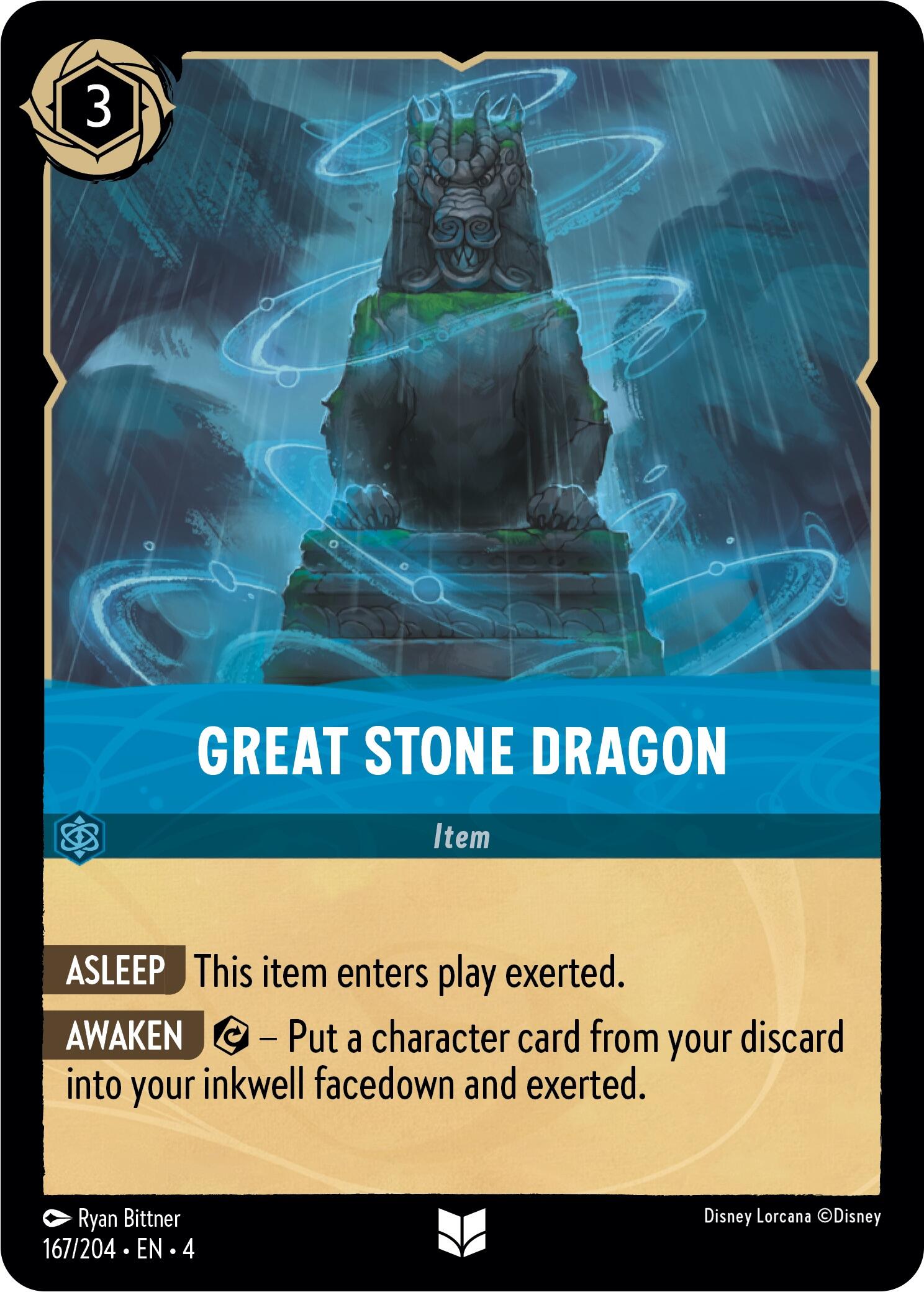 Great Stone Dragon (167/204) [Ursula's Return] | Eastridge Sports Cards & Games
