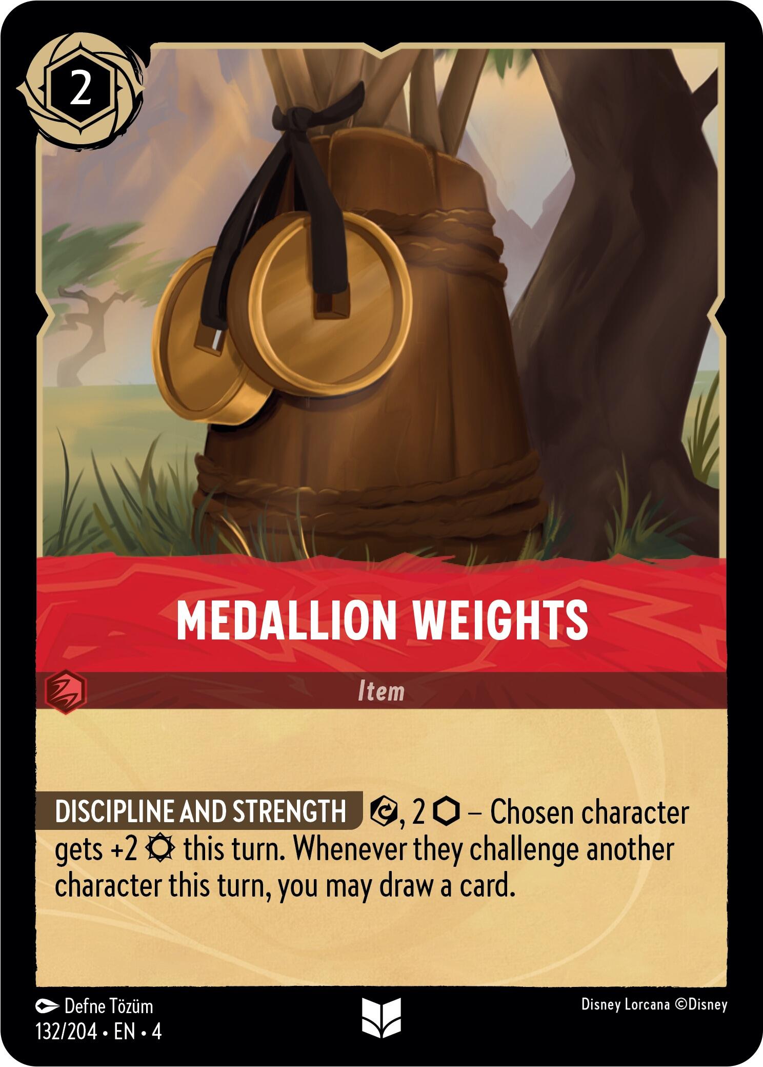 Medallion Weights (132/204) [Ursula's Return] | Eastridge Sports Cards & Games