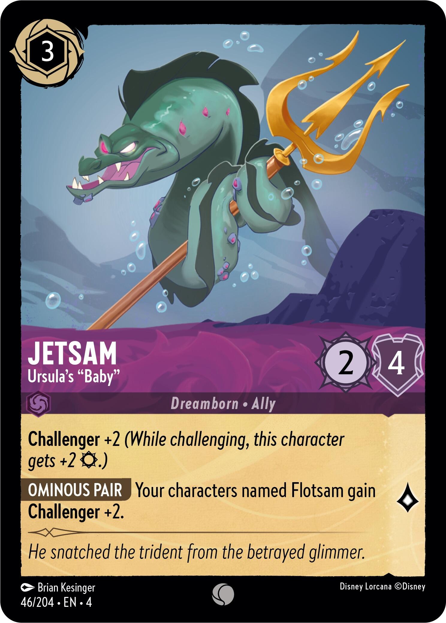 Jetsam - Ursula's "Baby" (46/204) [Ursula's Return] | Eastridge Sports Cards & Games