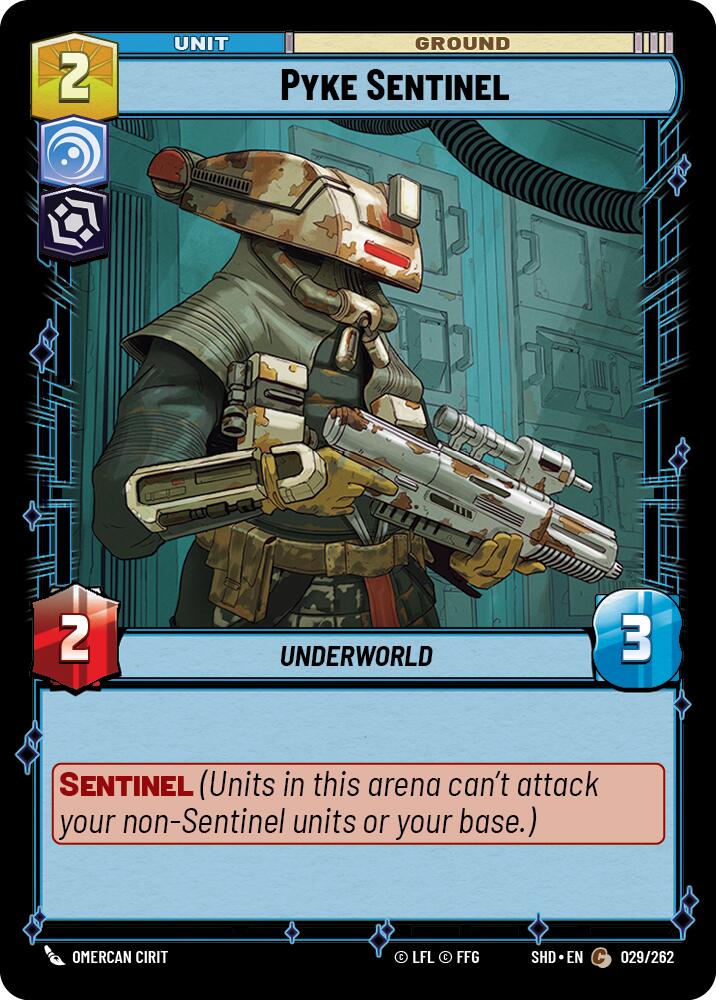 Pyke Sentinel (029/262) (029/262) [Shadows of the Galaxy] | Eastridge Sports Cards & Games