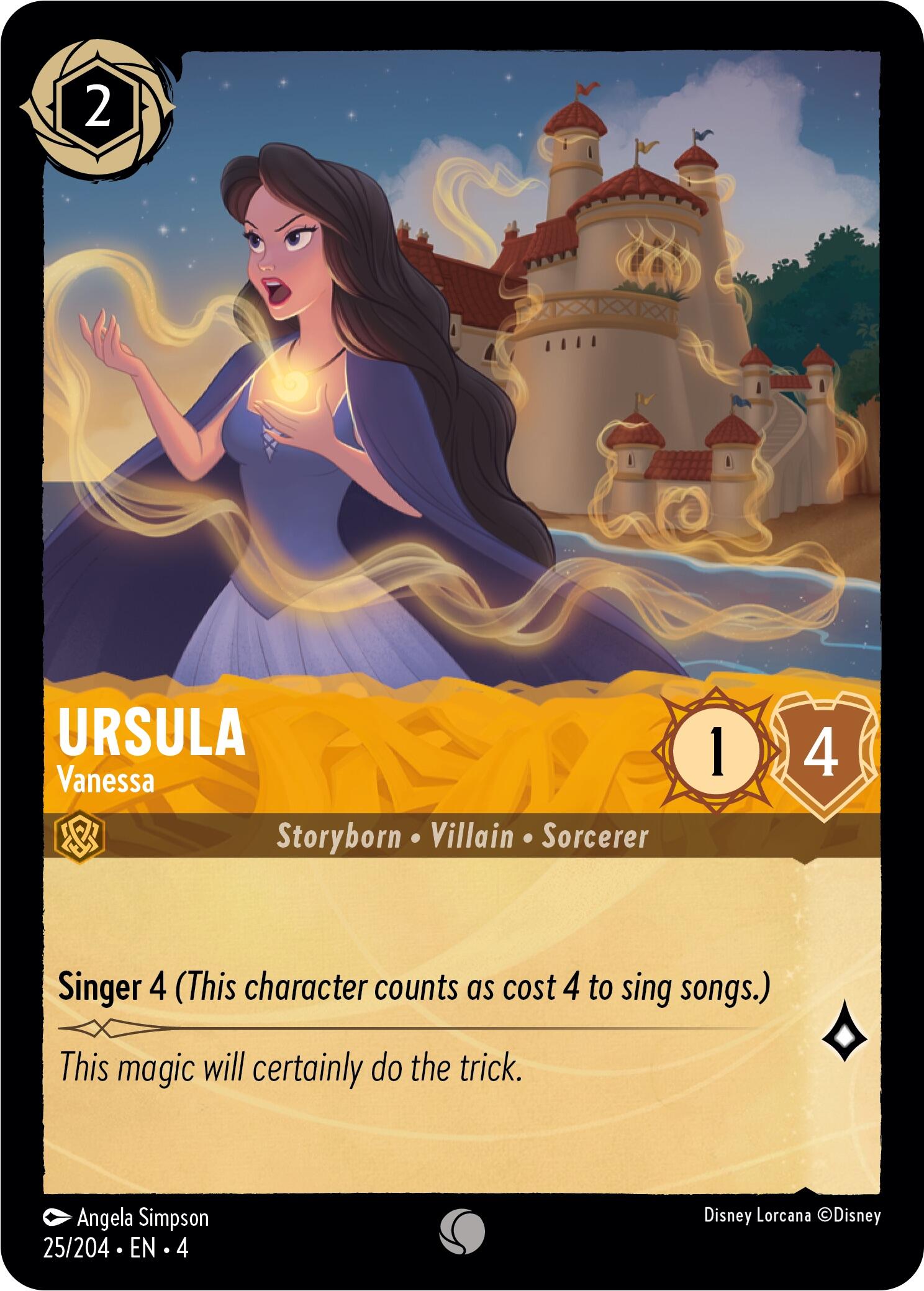 Ursula - Vanessa (25/204) [Ursula's Return] | Eastridge Sports Cards & Games