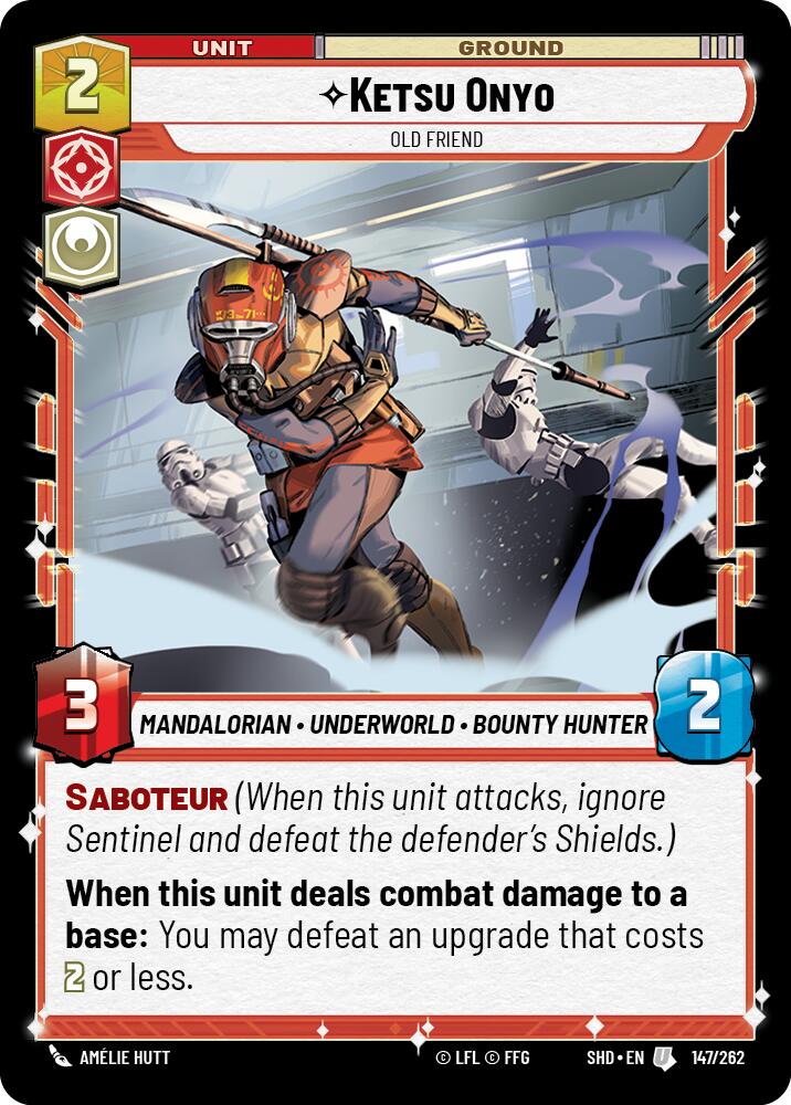 Ketsu Onyo - Old Friend (147/262) (147/262) [Shadows of the Galaxy] | Eastridge Sports Cards & Games