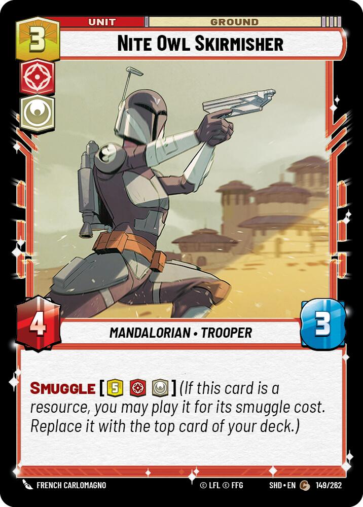 Nite Owl Skirmisher (149/262) (149/262) [Shadows of the Galaxy] | Eastridge Sports Cards & Games