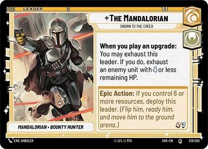 The Mandalorian - Sworn To The Creed (018/262) (018/262) [Shadows of the Galaxy] | Eastridge Sports Cards & Games