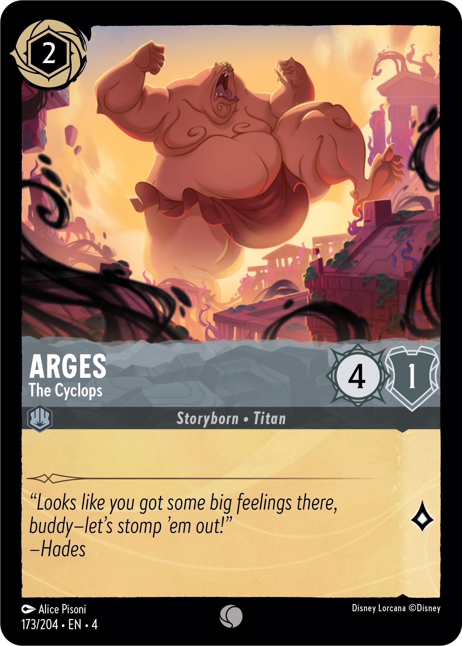 Arges - The Cyclops (173/204) [Ursula's Return] | Eastridge Sports Cards & Games