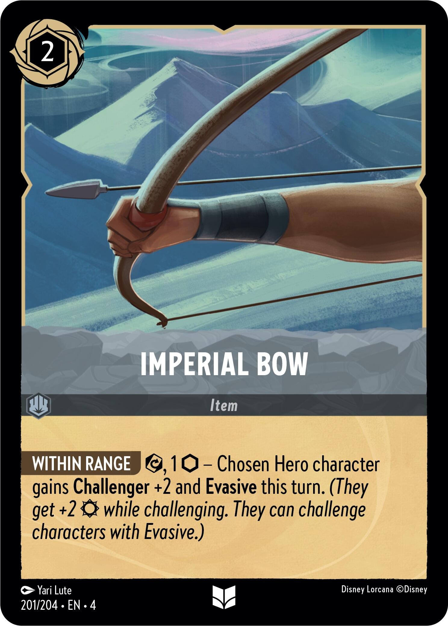 Imperial Bow (201/204) [Ursula's Return] | Eastridge Sports Cards & Games