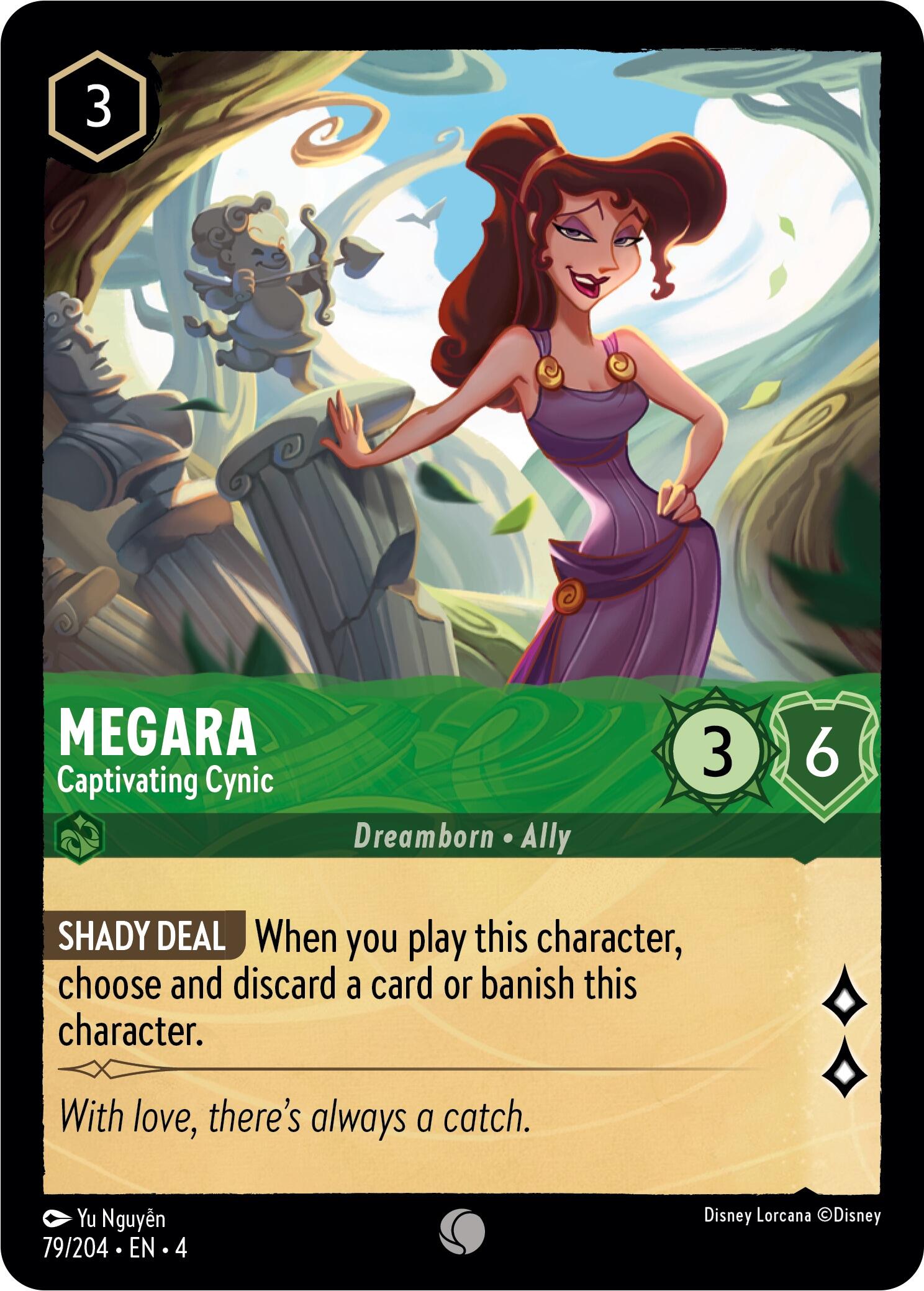 Megara - Captivating Cynic (79/204) [Ursula's Return] | Eastridge Sports Cards & Games
