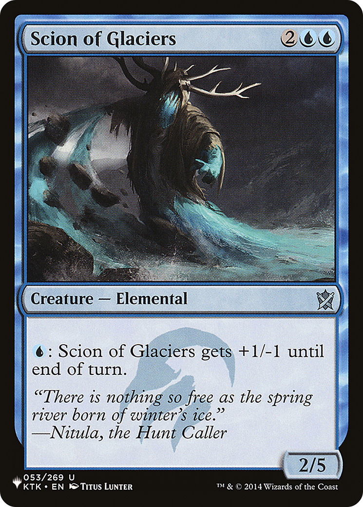 Scion of Glaciers [The List] | Eastridge Sports Cards & Games