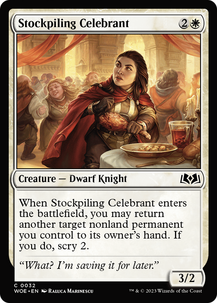 Stockpiling Celebrant [Wilds of Eldraine] | Eastridge Sports Cards & Games