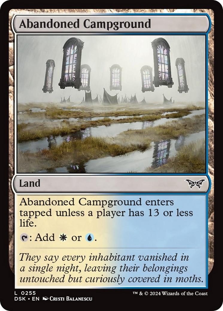 Abandoned Campground [Duskmourn: House of Horror] | Eastridge Sports Cards & Games