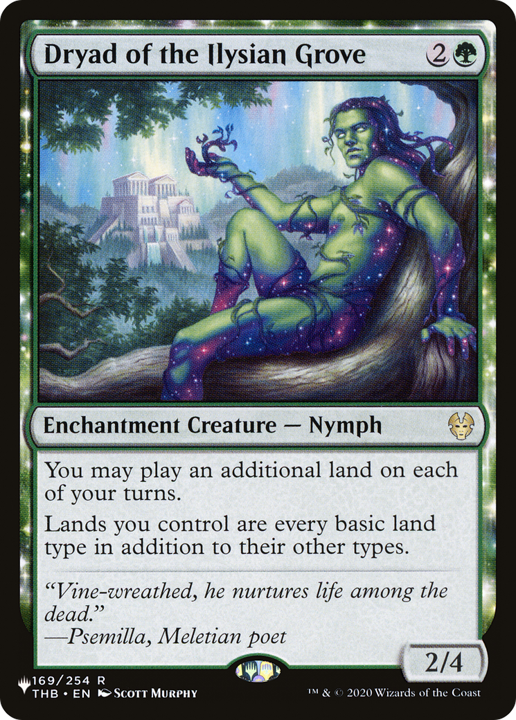 Dryad of the Ilysian Grove [The List] | Eastridge Sports Cards & Games