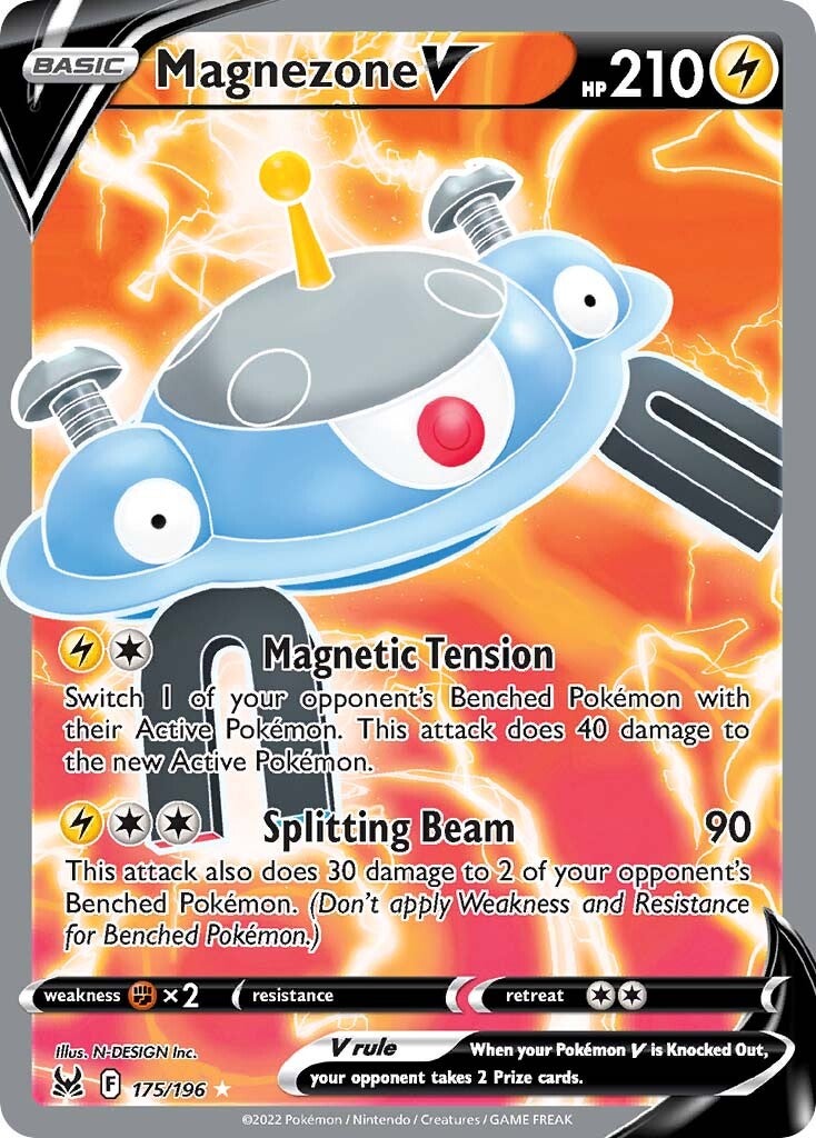 Magnezone V (175/196) [Sword & Shield: Lost Origin] | Eastridge Sports Cards & Games